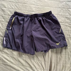 Mixuno Black Men’s Running Shorts